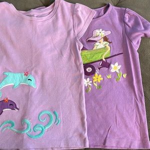 Tshirts girls size 7